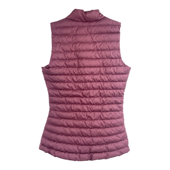 Lululemon LW4BELS Women's Plumful Full Zip Pack It Down Puffer Vest Sz 4 - Picture 2 of 6